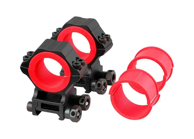Кріплення-кільця Discovery Optics на Ластівчин хвіст (25.4/30/34 мм, високі) Фото 2